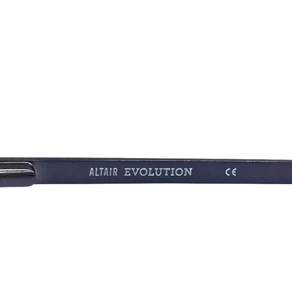 Altair Evolution Eyeglasses Frames A5031 414 NAVY Blue Round Full Rim 52-17-135